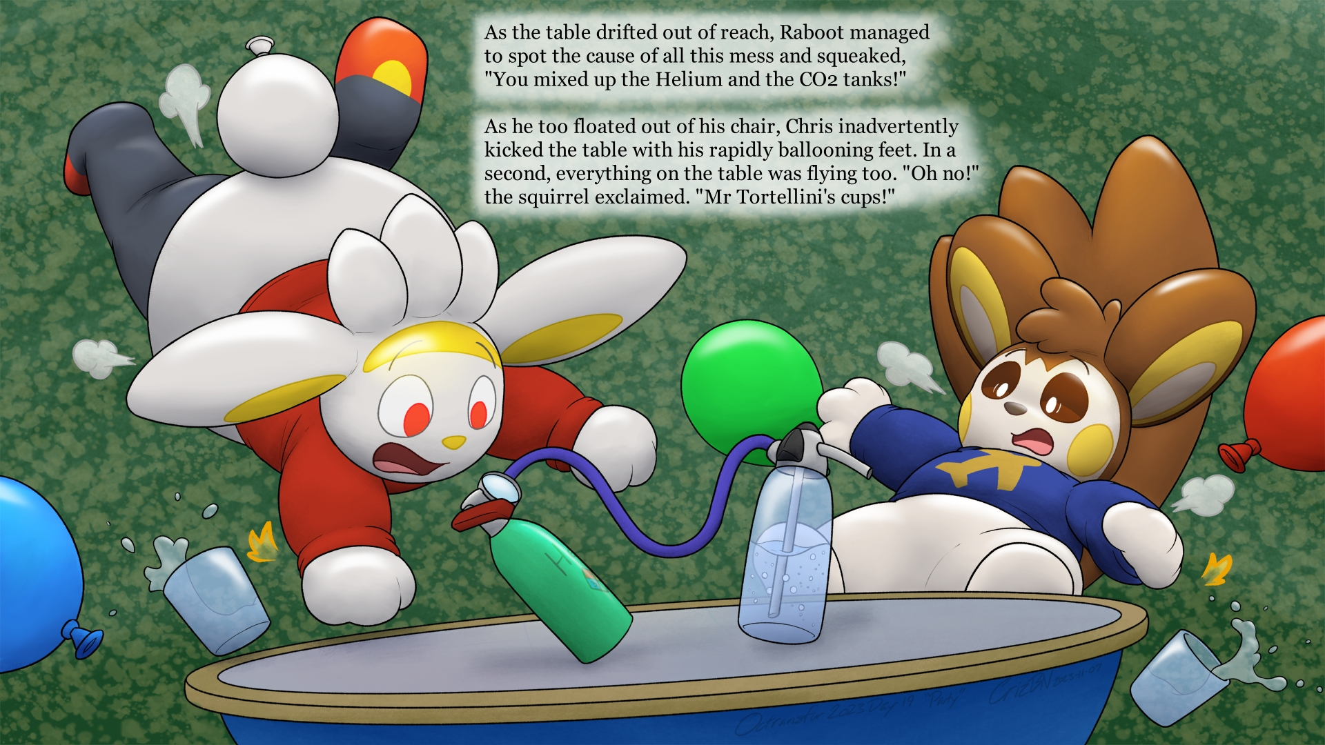 [Inflation] Party by CrizBN : r/Inanimate_TFs