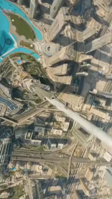 세계 최고층 빌딩에서 떨어짐 체감