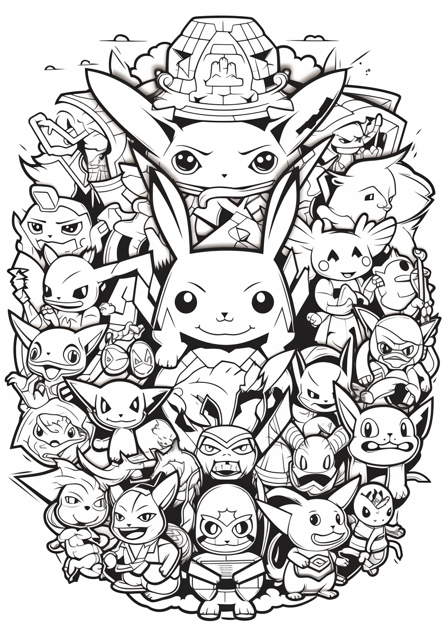Pikachu Brigade Pokemon Comrades - Wallpaper - Image Chest - Free Image ...