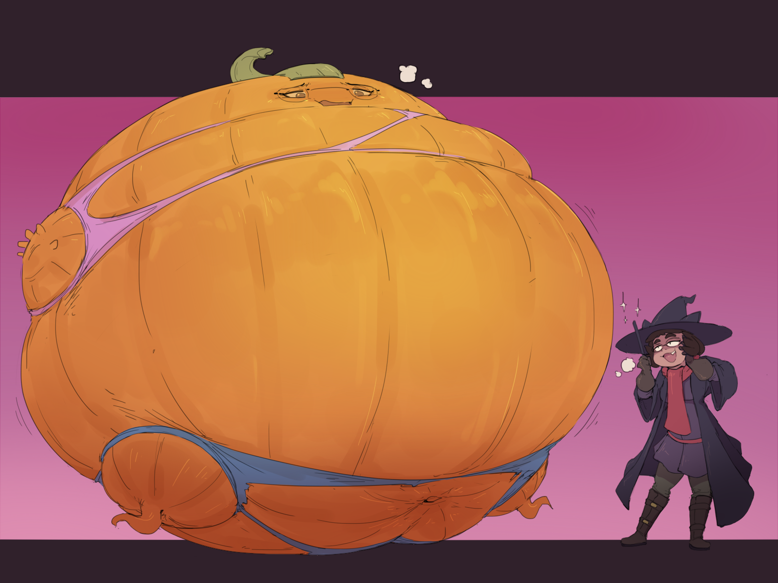 [Inanimate] Plump Pumpkin Partner by Subakitsu : r/Inanimate_TFs