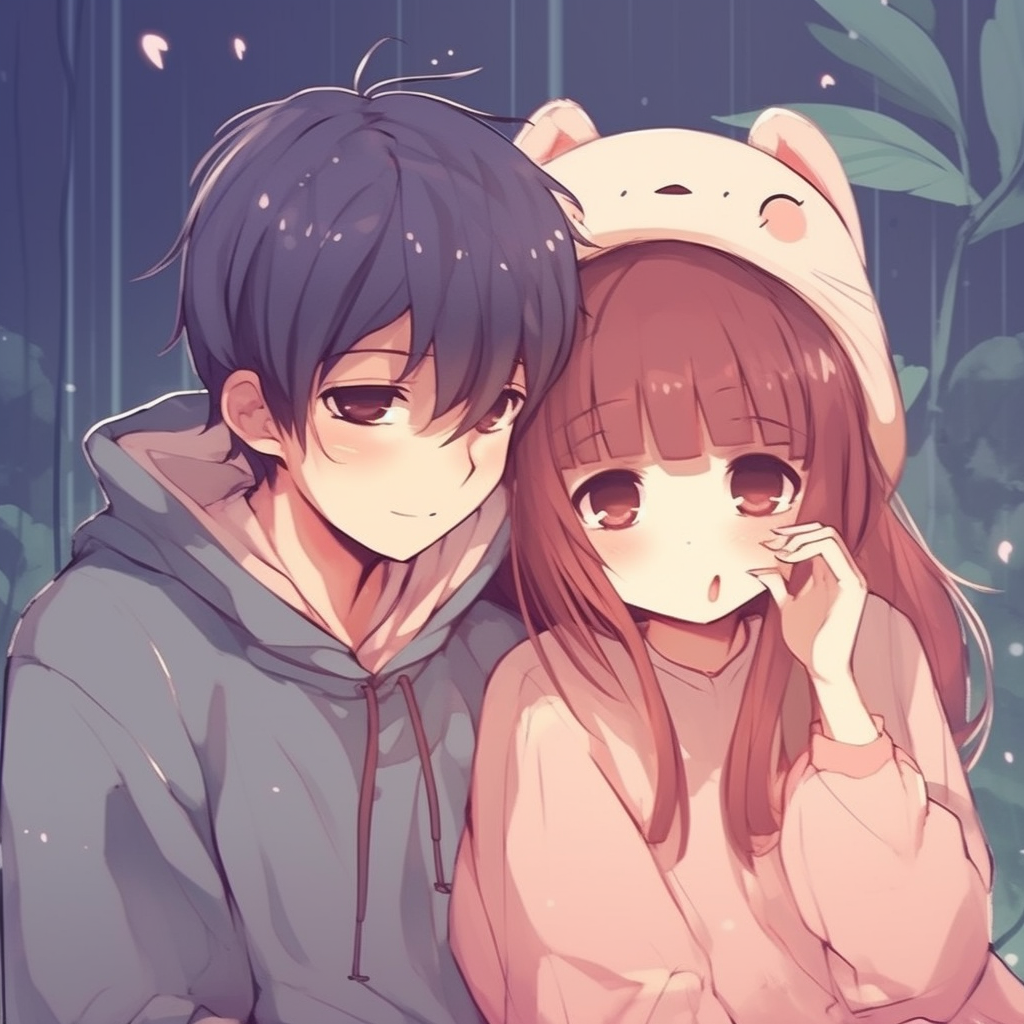 Romantic Profile of Totoro Couple - excellent anime pfp couple visuals -  Image Chest - Free Image Hosting And Sharing Made Easy