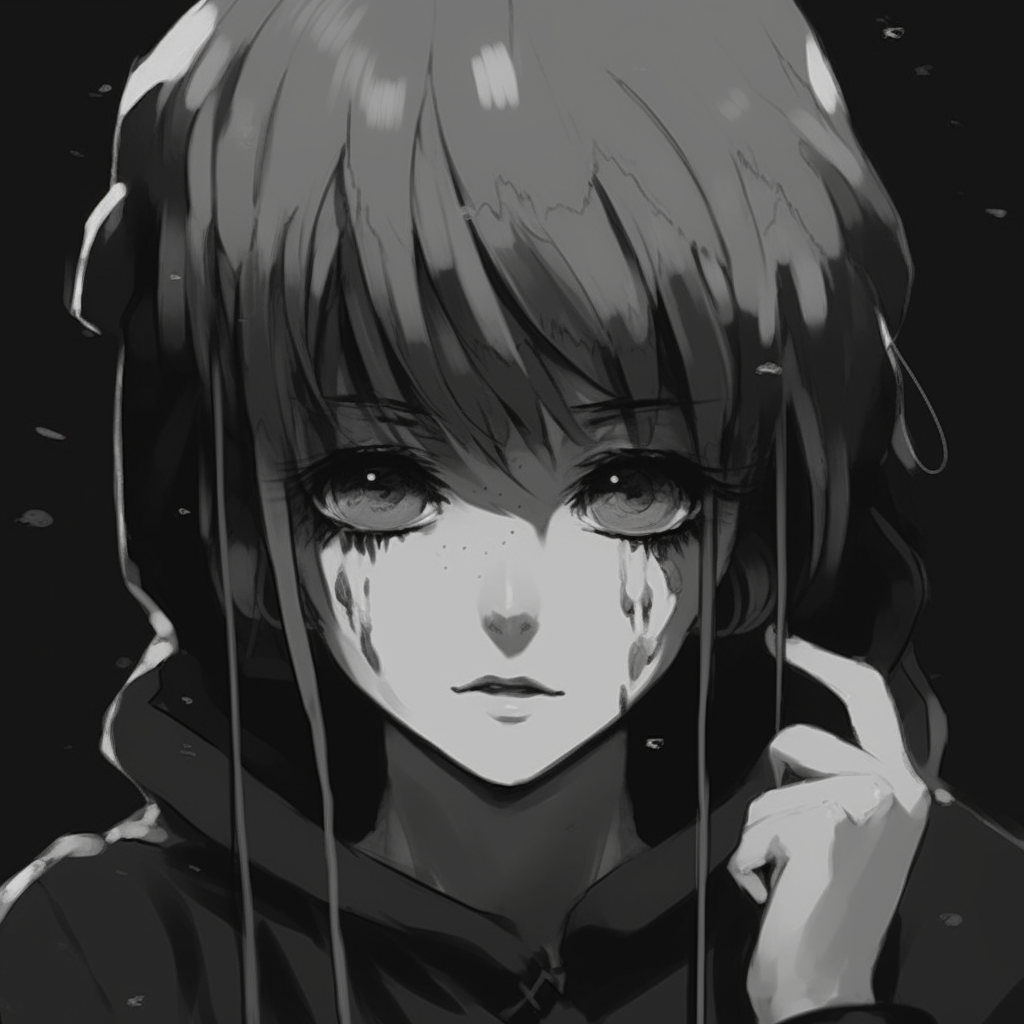 Aesthetic Anime Monochrome - collection of aesthetic anime pfp - Image ...