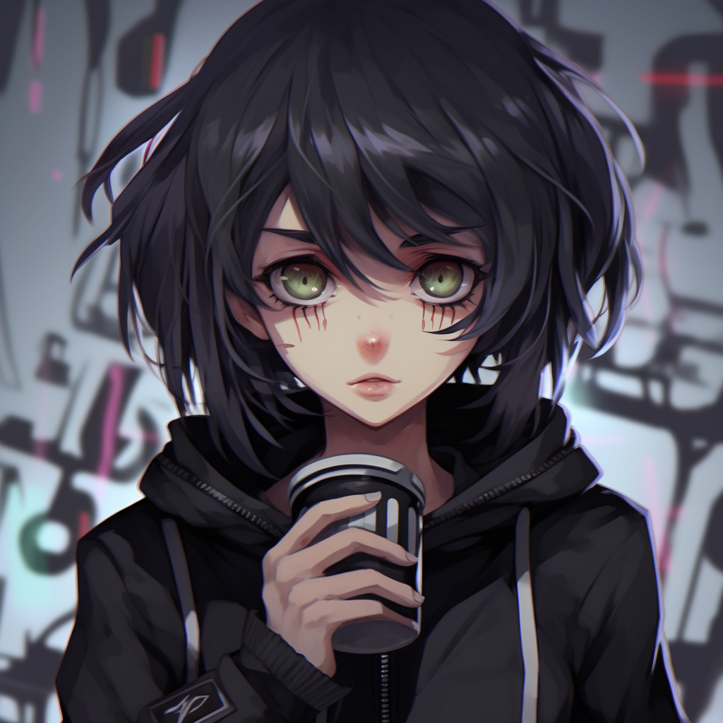 Emo Anime Profile with Eye Catching Piercings - selection of emo anime ...