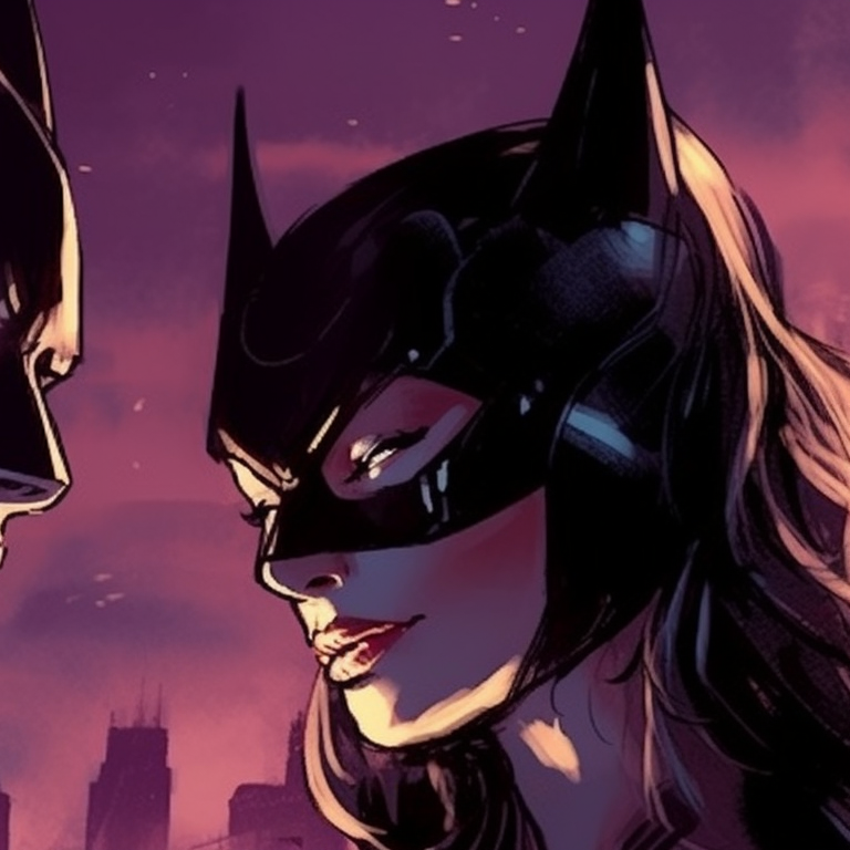 Image For Post | Batman and Catwoman facing each other, intricate details and thoughtful expressions. batman and catwoman theme for pfp pfp for discord. - [batman and catwoman matching pfp, aesthetic matching pfp ideas](https://hero.page/pfp/batman-and-catwoman-matching-pfp-aesthetic-matching-pfp-ideas)