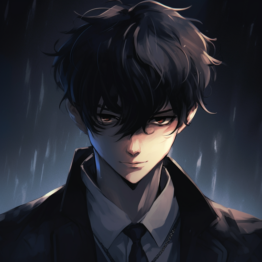Dark Anime Character with Gothic Elements - anime pfp dark with gothic  style - Image Chest - Free Image Hosting And Sharing Made Easy