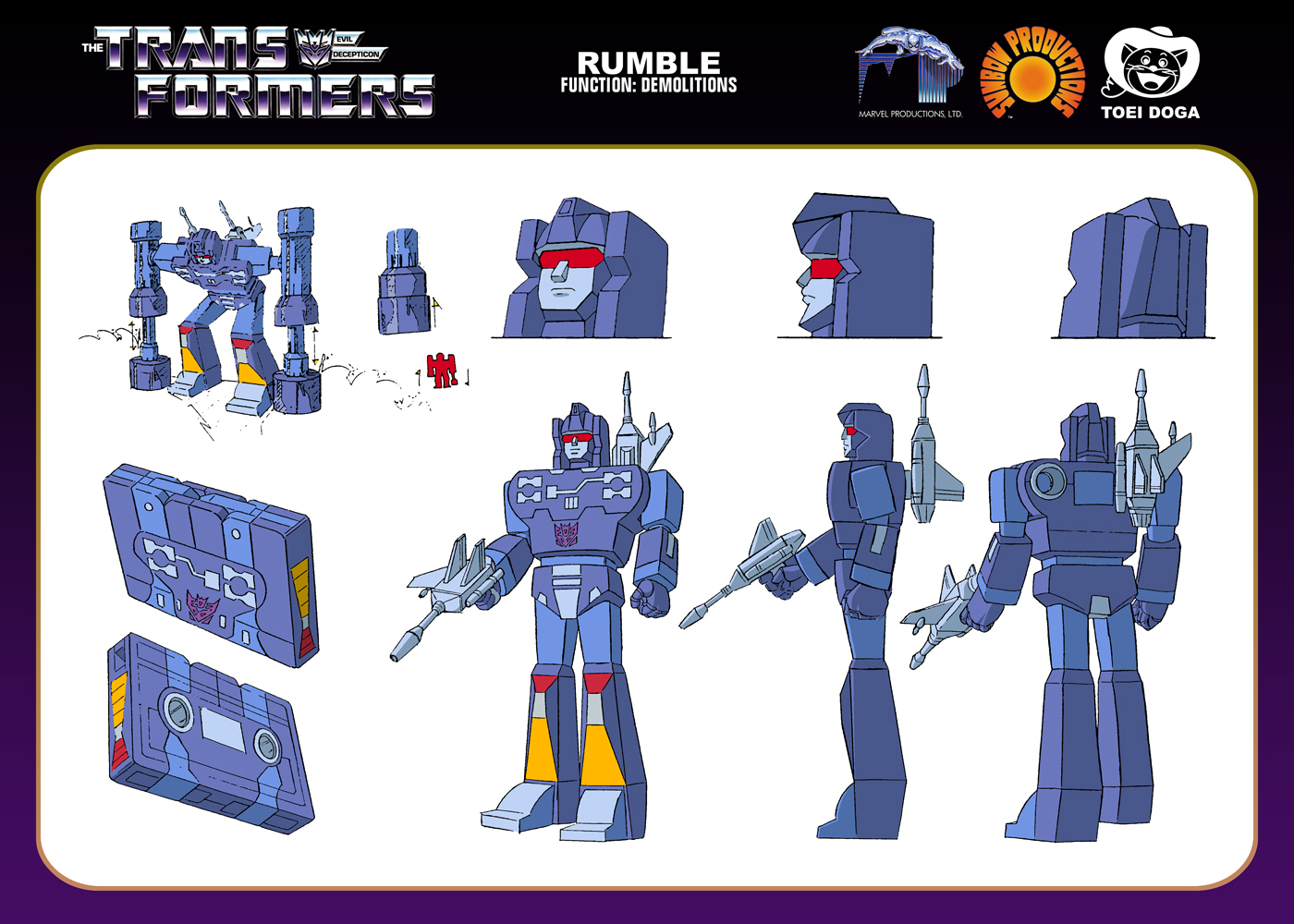 THE TRANSFORMERS [1984] - S1 DECEPTICONS - Image Chest - Free Image ...