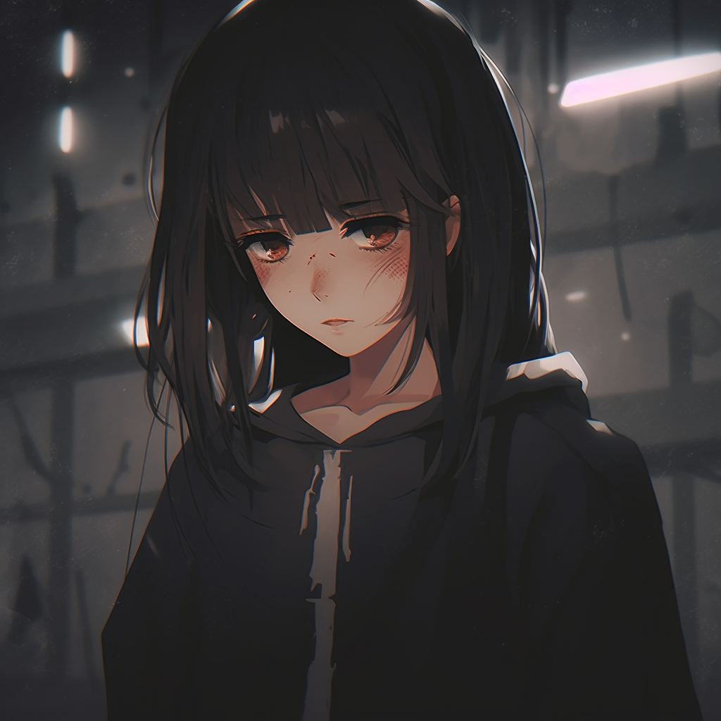 Lost in the Rain - sorrowful anime pfp - Image Chest - Free Image ...