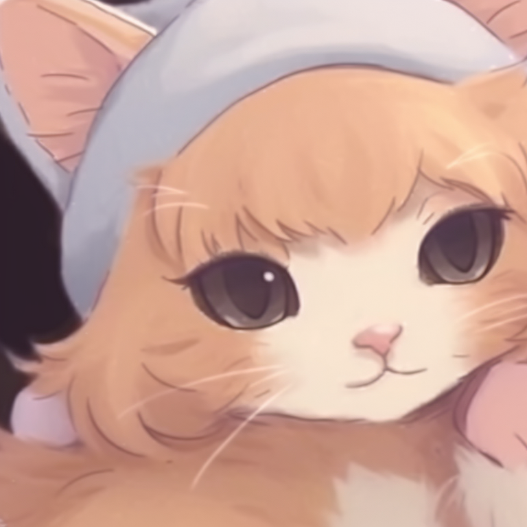 Cat ear matching pfp 2/2 - Discord Pfp