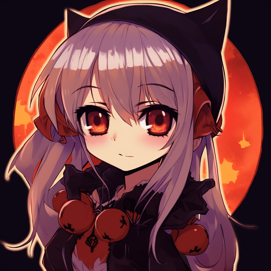 Kawaii Witch Profile - adorable anime halloween pfp - Image Chest ...