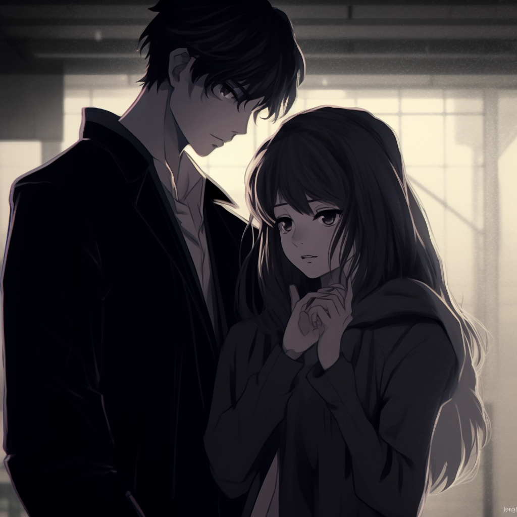 Ddetective Lovebirds 4 - mystery-themed couple anime pfp - Image Chest ...