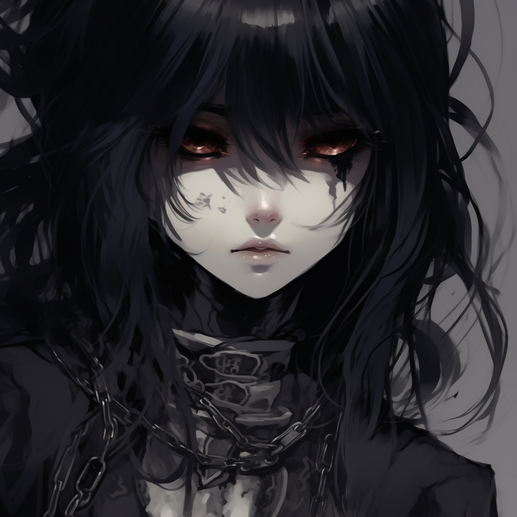 Eccentric Gothic Girl Goth Anime Girl Pfp Aesthetics Image Chest Free Image Hosting And 