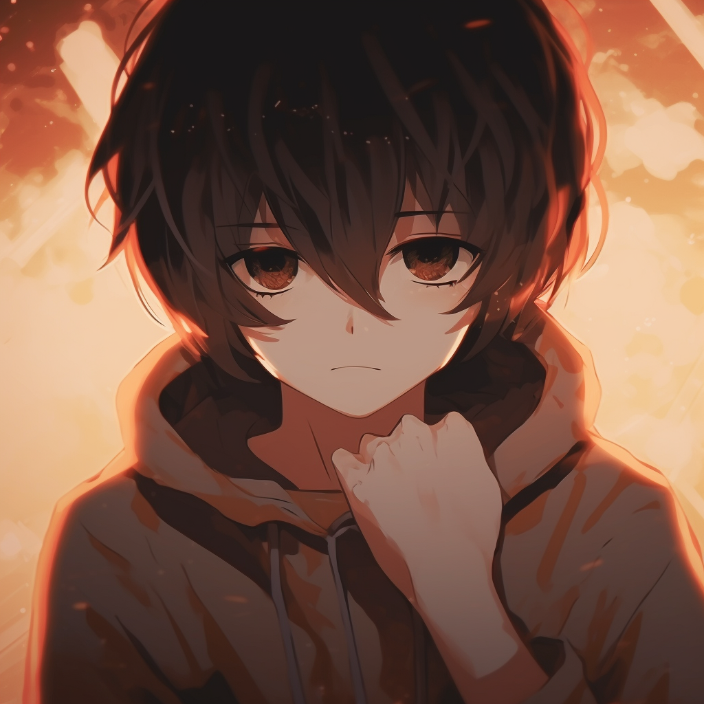 Image For Post | Pensive anime boy rendered in grayscale, gives a feeling of reminiscience. anime pfp aesthetic boy imagery - [Ultimate Anime PFP Aesthetic](https://hero.page/pfp/ultimate-anime-pfp-aesthetic)