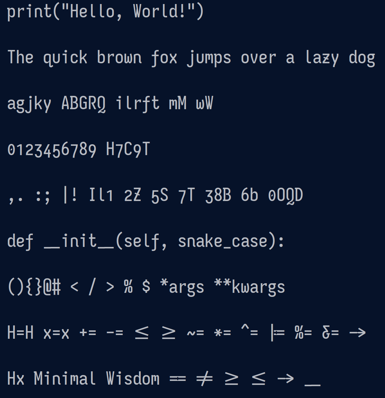 Choosing the Best Coding Font for Programming – Real Python