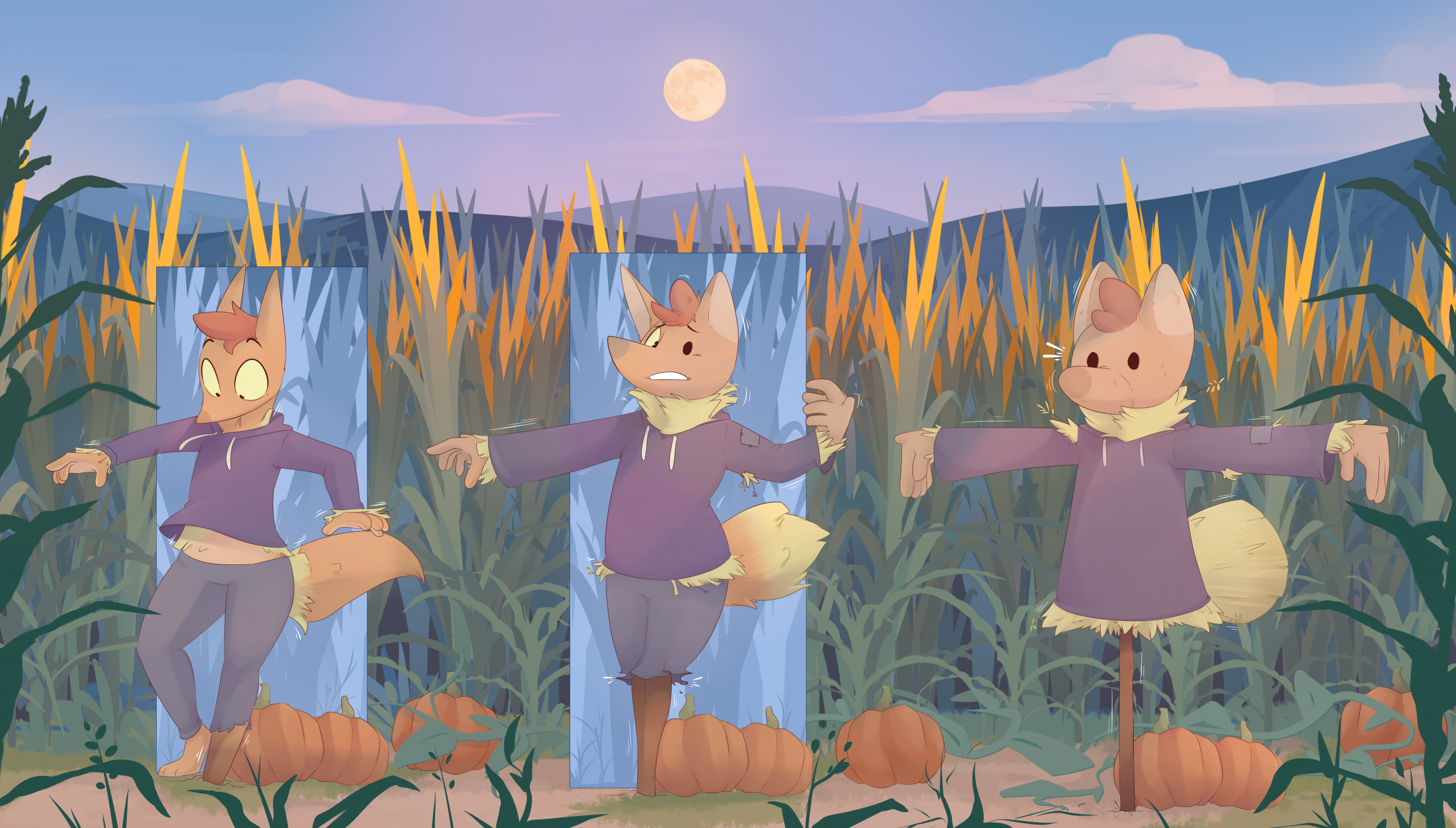 [Inanimate] Scarecrow by FauvFox
