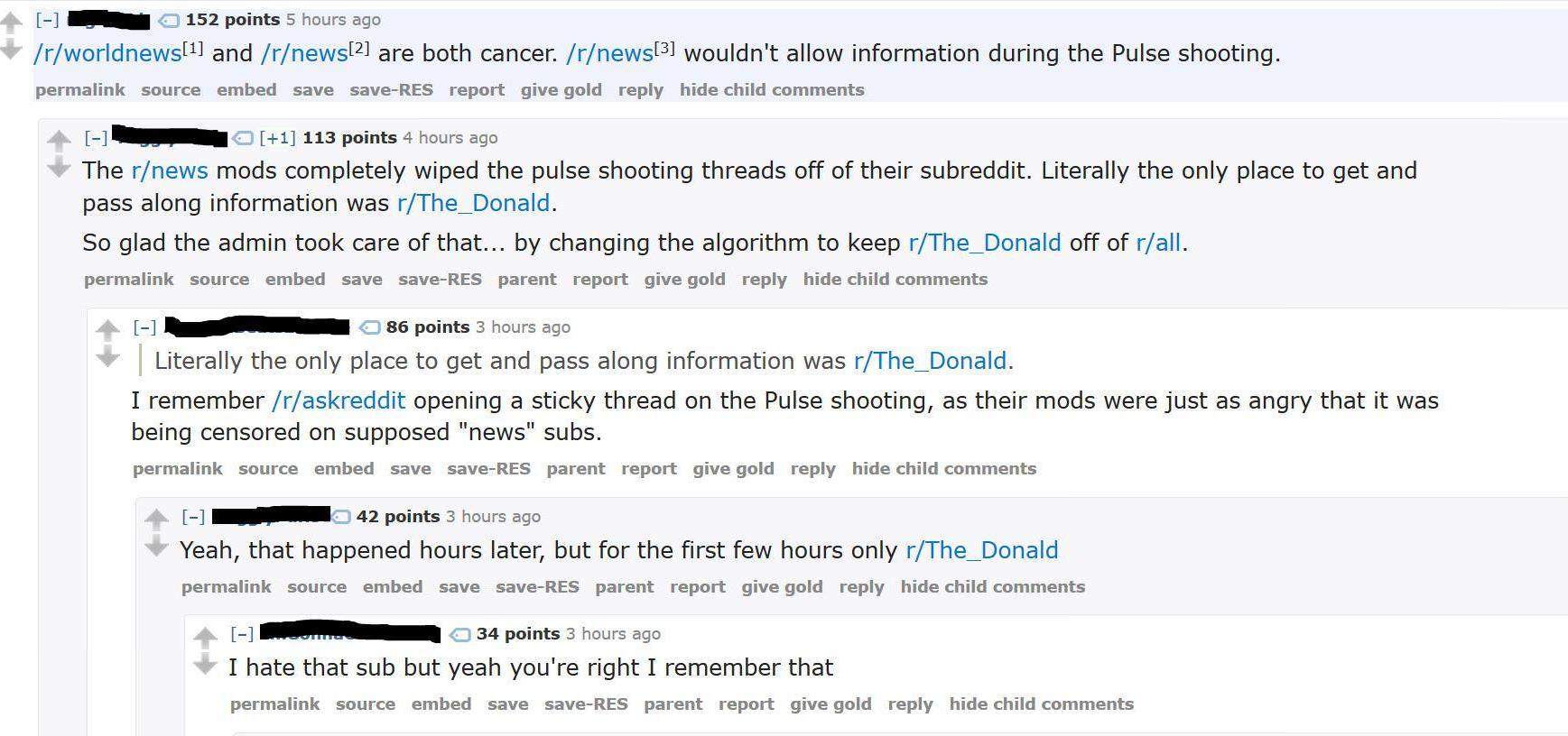 Reddit.com (The day of the Orlando shooting) - Image Chest - Free Image ...