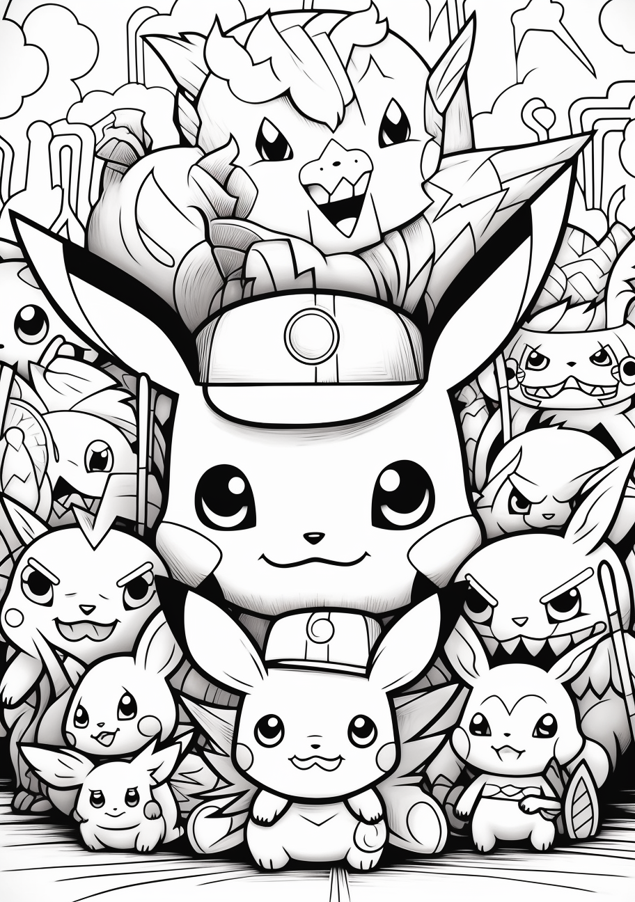 Pikachu's Band Rising Together - Wallpaper - Image Chest - Free Image ...