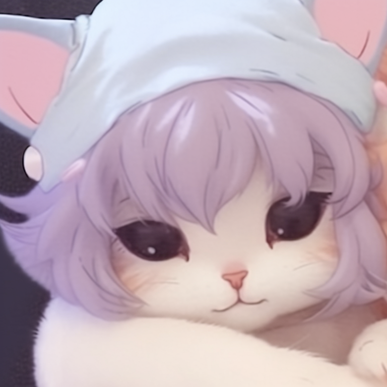 Cat ear matching pfp 2/2 - Discord Pfp