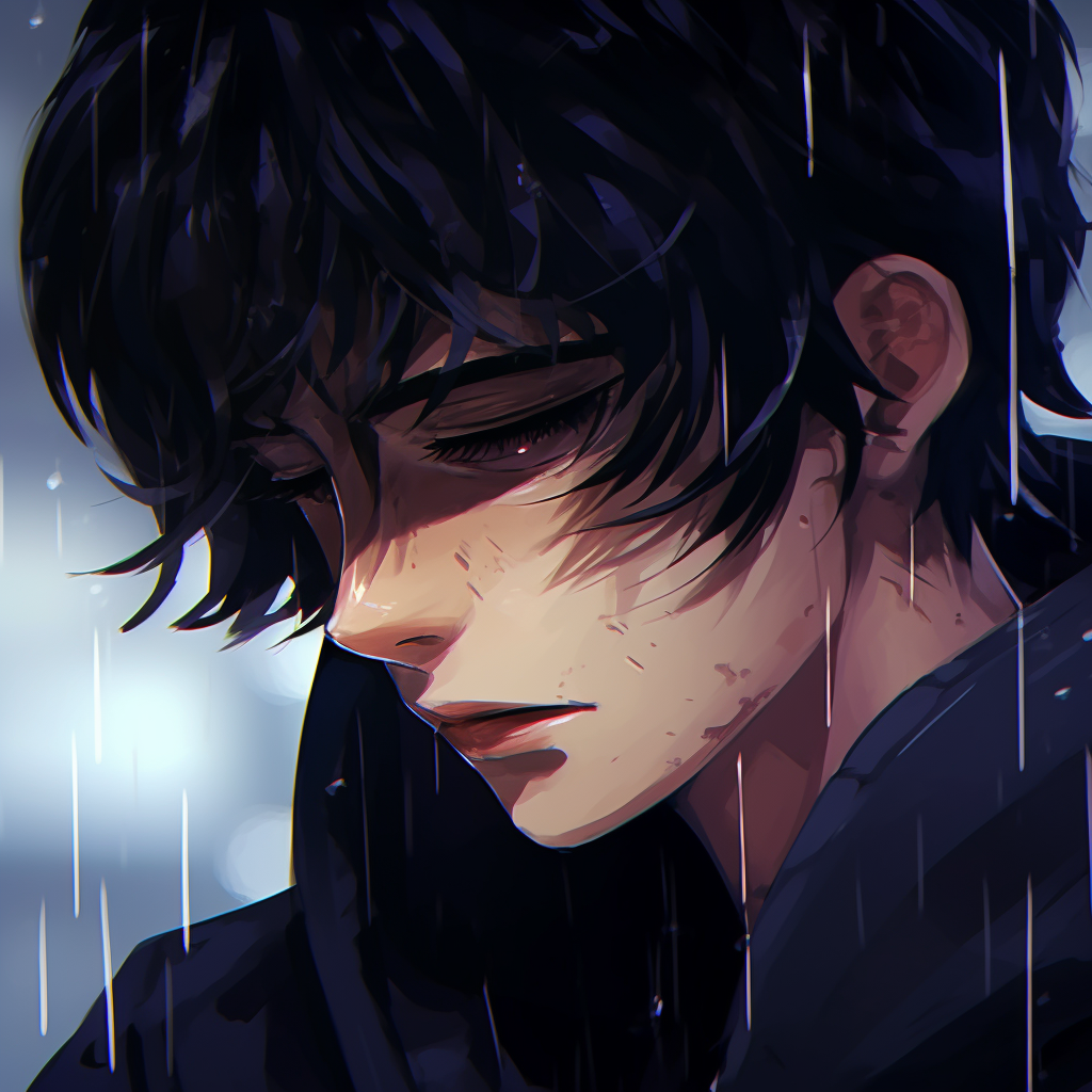 Distressed Anime Boy Portrait - dark aesthetic anime pfp boy artwork -  Image Chest - Free Image Hosting And Sharing Made Easy