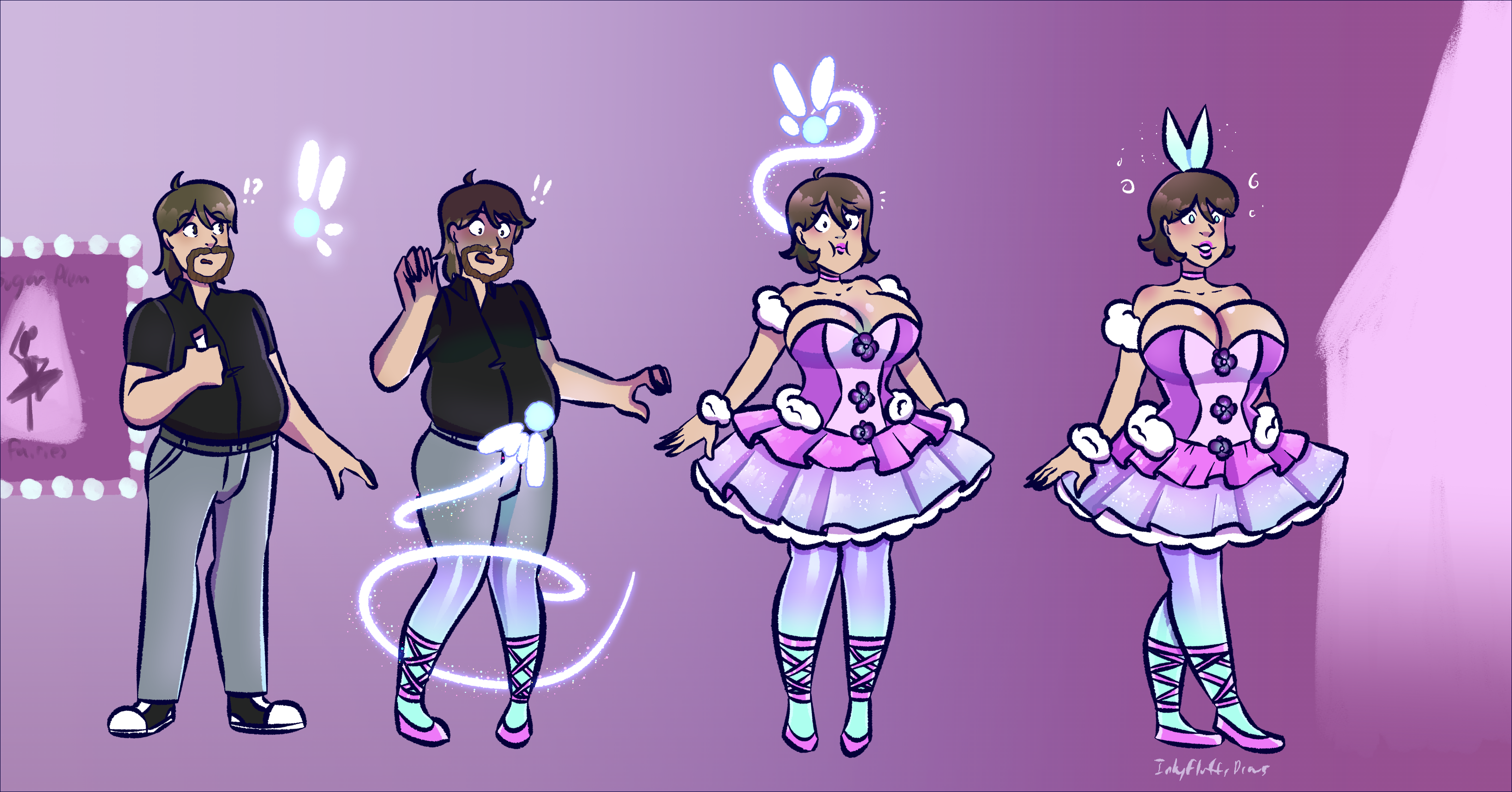 [TGTF] Sugar Plum Ballerina by InkyFluffsDraws : r/Inanimate_TFs