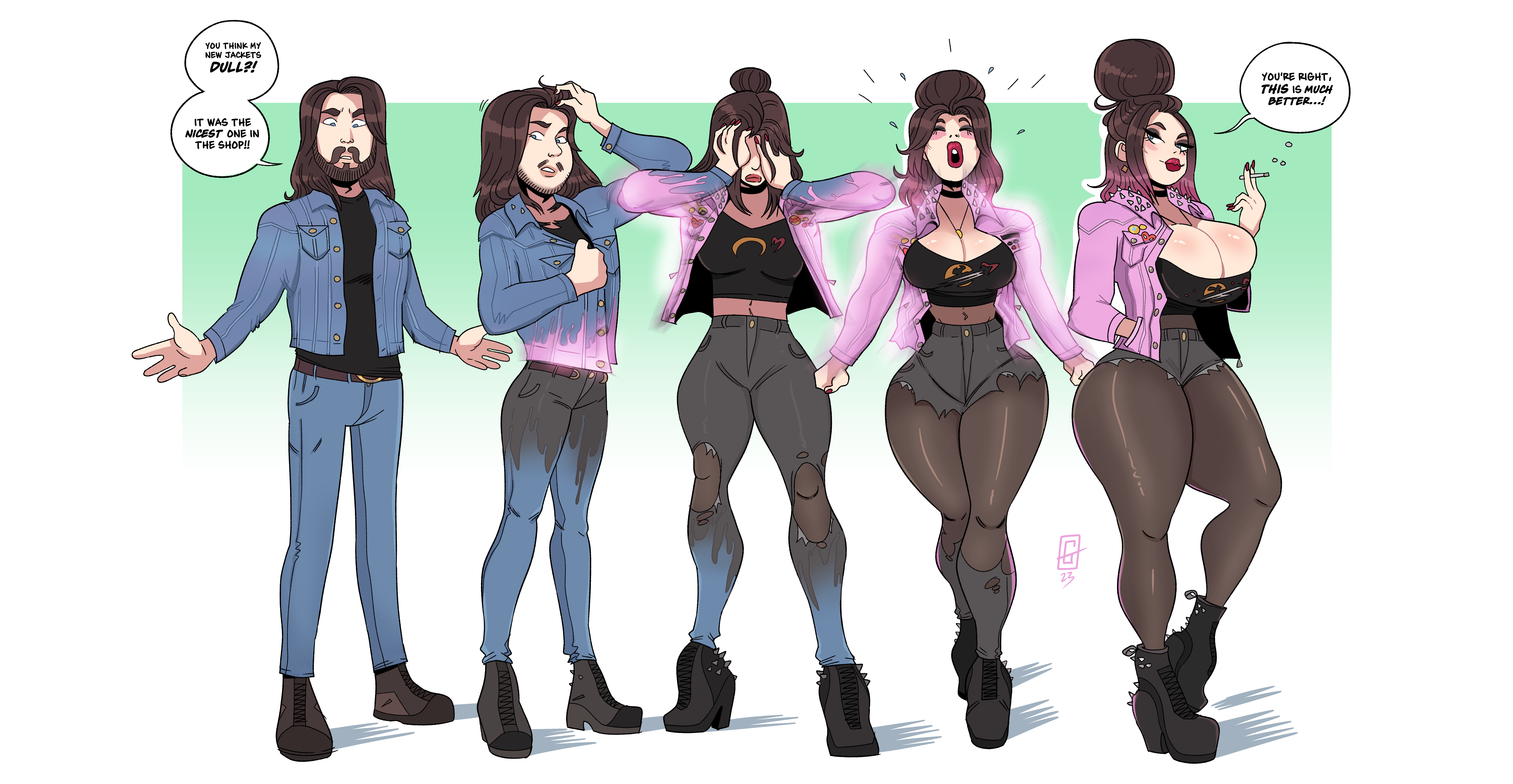 [TGTF] New Jacket by Grumpy-TG : r/Inanimate_TFs
