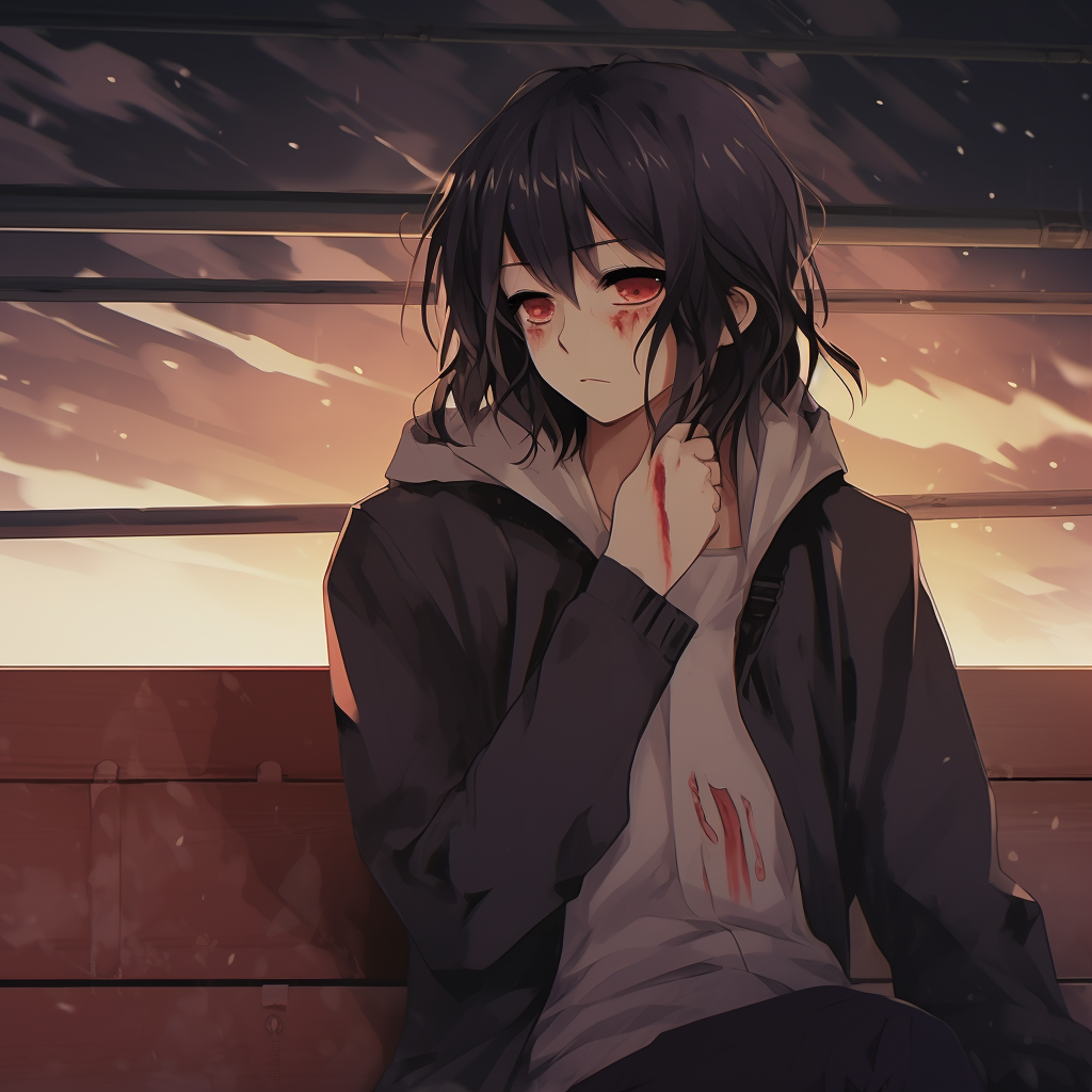 Sad Anime Girl Depressed Aesthetic Pfp .novocom.top HD phone wallpaper |  Pxfuel