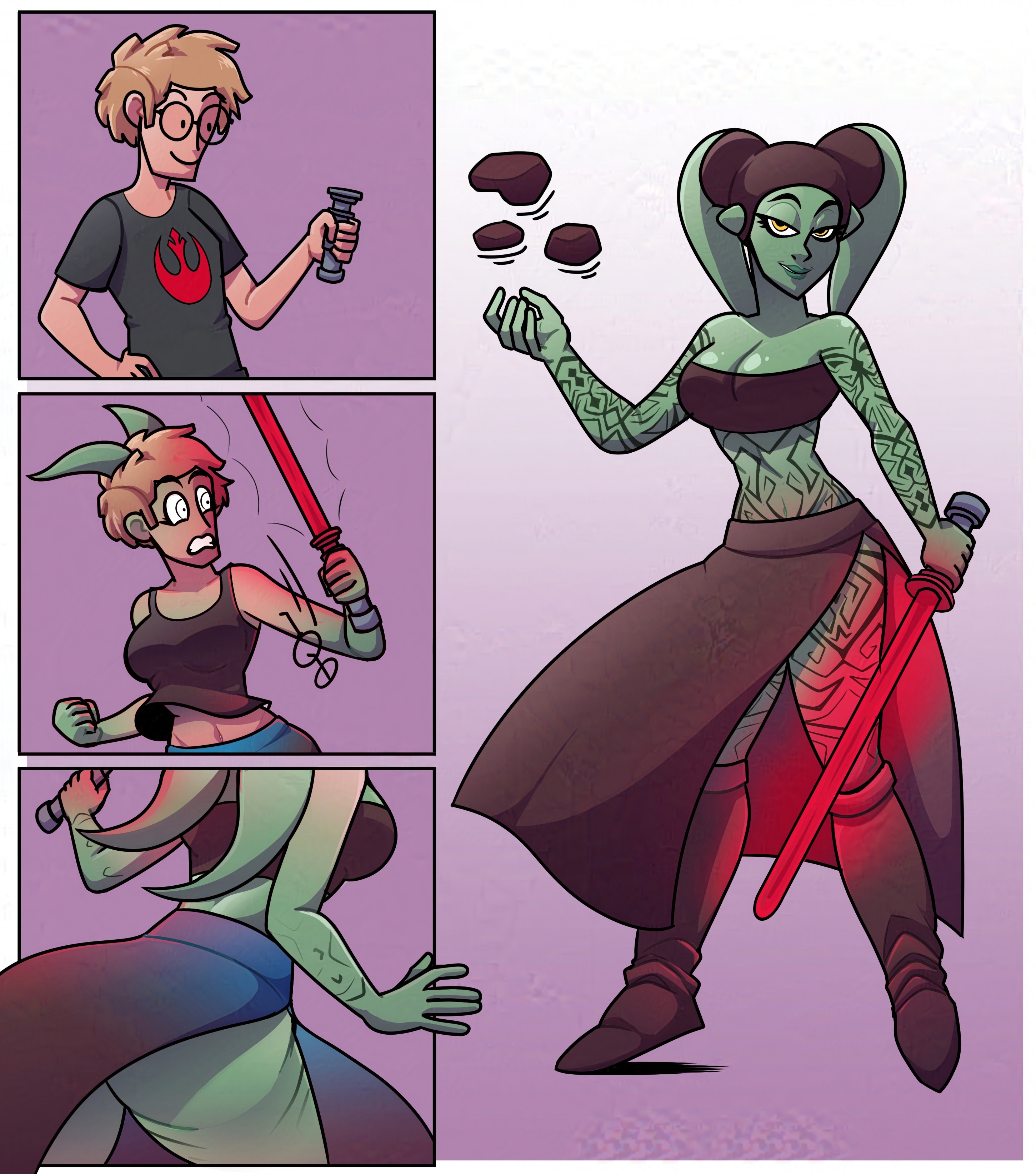 [Alien/TGTF] Force Sensitive by Britney-TF : r/Inanimate_TFs