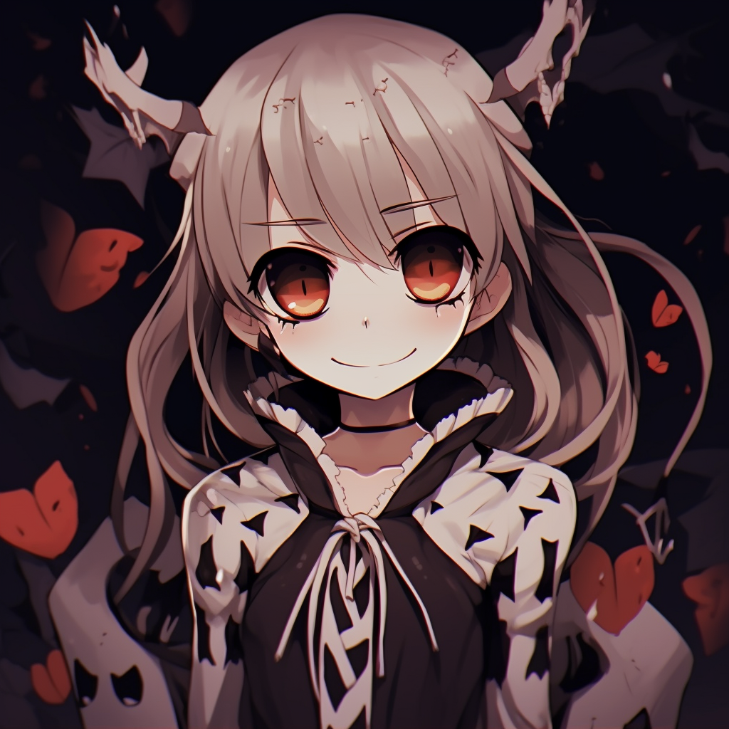 Magical Girl in Halloween Attire - cute halloween anime pfp - Image ...