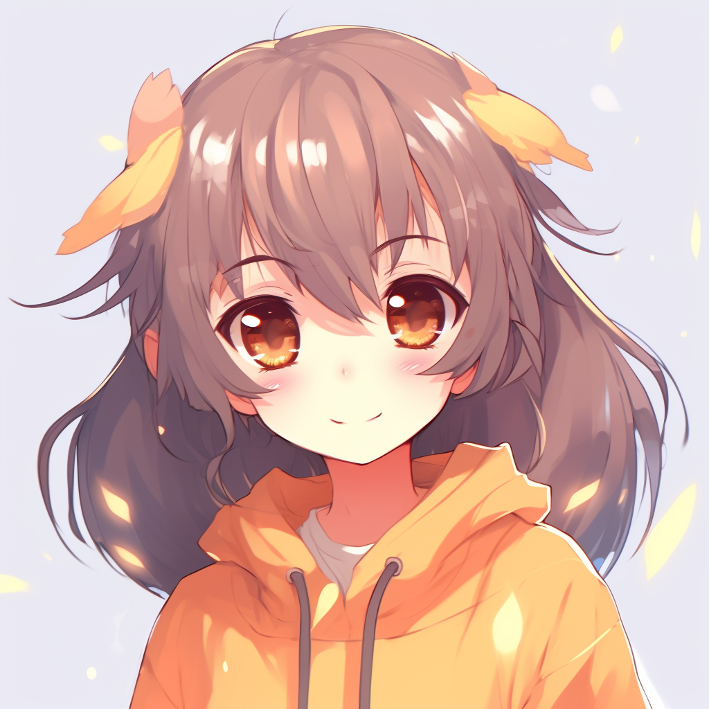 Chibi Anime Girl with a Cute Smile - cute pfp anime for all - Image ...