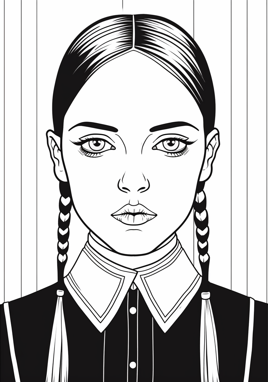 Creepy Cute Wednesday Addams - Wallpaper - Image Chest - Free Image ...