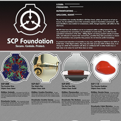 Image For Post SCP CYOA by hillerj
