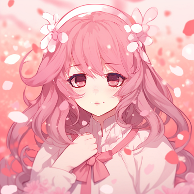 Image For Post | Profile picture capturing a spontaneous anime character expression, vibrant pink elements and dynamic pose. animated pink anime pfps - [Pink Anime PFP](https://hero.page/pfp/pink-anime-pfp)