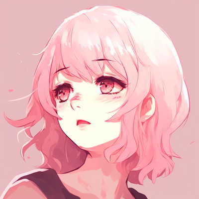 Image For Post | An anime girl in profile, styled with soft pink shades and gentle linework. cute pink anime pfps for girls - [Pink Anime PFP](https://hero.page/pfp/pink-anime-pfp)