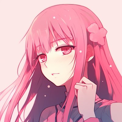 Image For Post | Zero Two smirking, a mix of innocence and mischief. distinctive pink anime pfp concepts - [Pink Anime PFP](https://hero.page/pfp/pink-anime-pfp)
