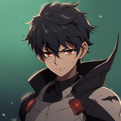 Image For Post | Robin from Teen Titans with detailed uniform and dark background. boys anime characters pfp - [anime characters pfp Top Rankings](https://hero.page/pfp/anime-characters-pfp-top-rankings)