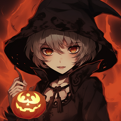 Image For Post | Anime character portrayed as a vampire with red eyes, sharp fangs, and a mysterious atmosphere. halloween pfp anime characters - [Halloween Anime PFP Spotlight](https://hero.page/pfp/halloween-anime-pfp-spotlight)