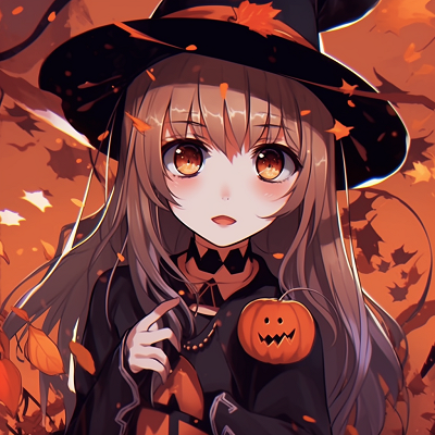Image For Post | Anime girl wearing a cute pumpkin hat, with balanced composition and cheerful aesthetics. cute halloween anime pfp - [Halloween Anime PFP Spotlight](https://hero.page/pfp/halloween-anime-pfp-spotlight)