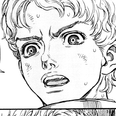 Image For Post | Aesthetic anime & manga PFP for discord, Berserk, A Meager Supper - 249, Page 2, Chapter 249. 1:1 square ratio. Aesthetic pfps dark, color & black and white. - [Anime Manga PFPs Berserk, Chapters 242](https://hero.page/pfp/anime-manga-pfps-berserk-chapters-242-291-aesthetic-pfps)