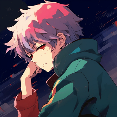 Image For Post | Saiki K, psychedelic color palette with a focus on patterns. best anime pfp gifs gallery - [Center for Anime PFP GIFs Research](https://hero.page/pfp/center-for-anime-pfp-gifs-research)