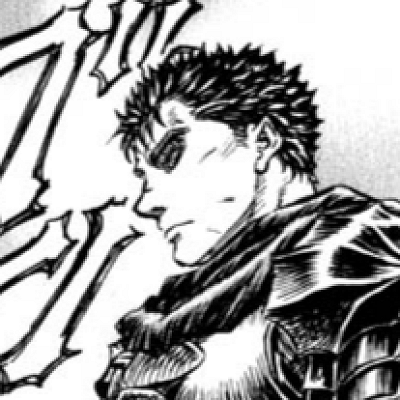 Image For Post | Aesthetic anime & manga PFP for discord, Berserk, The Black Swordsman on Holy Ground - 144, Page 16, Chapter 144. 1:1 square ratio. Aesthetic pfps dark, color & black and white. - [Anime Manga PFPs Berserk, Chapters 142](https://hero.page/pfp/anime-manga-pfps-berserk-chapters-142-191-aesthetic-pfps)