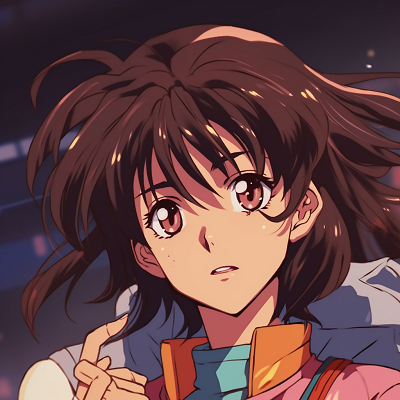 Image For Post | Heero ready for battle, focus on character's seriousness and suit details 90s anime pfp boy aesthetic - [90s anime pfp universe](https://hero.page/pfp/90s-anime-pfp-universe)