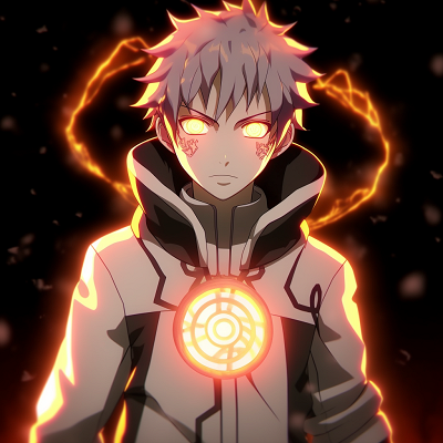 Image For Post | Naruto exuding his renowned chakra, intensified with a glow effect. glowing pfp anime for naruto enthusiasts - [Glowing Anime PFP Central](https://hero.page/pfp/glowing-anime-pfp-central)