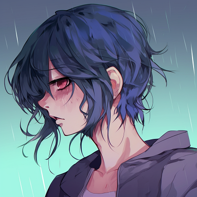 Image For Post | A profile picture of an animated girl, her expression morose, bathed in cool toned colors and delicate linework. animated depressed anime pfp icons - [Depressed Anime PFP Collection](https://hero.page/pfp/depressed-anime-pfp-collection)