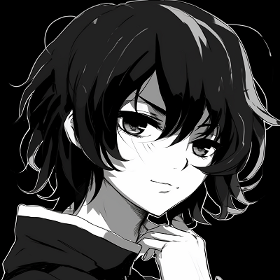 Image For Post | Old-school anime protagonist profile in black and white, depicting meticulous attention to details. classic black and white anime pfp - [Black and white anime pfp](https://hero.page/pfp/black-and-white-anime-pfp)