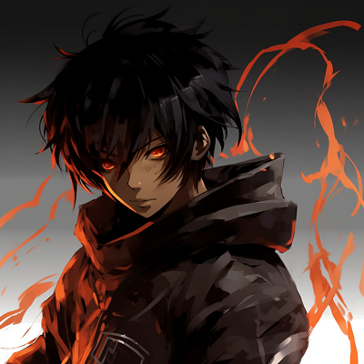 Image For Post | Black anime character in dynamic battle pose, intense lines and rich colours. black anime character pfpHD, free download - [Black Anime PFP Central](https://hero.page/pfp/black-anime-pfp-central)