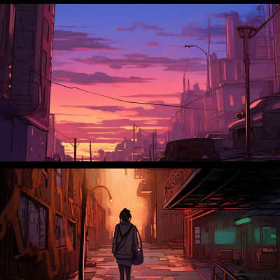 Image For Post | Cityscape silhouettes against a dark sky; focus on contrast and detailed outlines.phone art wallpaper - [Urban Nightlife Manhwa Wallpapers ](https://hero.page/wallpapers/urban-nightlife-manhwa-wallpapers-anime-manga-art)