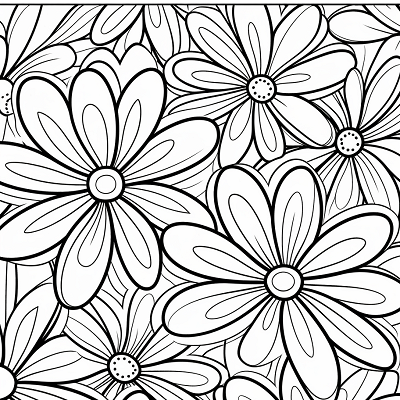 Image For Post Minimalistic Garden Design - Printable Coloring Page