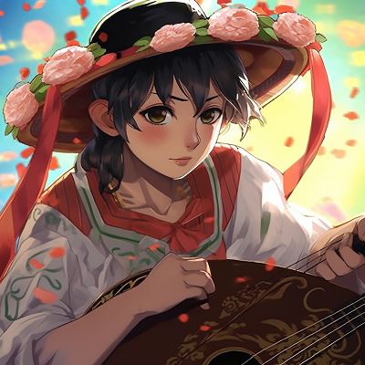 Image For Post | Anime girl enjoying tacos, detailed food art and soft shading. mexican anime pfp girls pfp for discord. - [Mexican Anime Pfp Collection](https://hero.page/pfp/mexican-anime-pfp-collection)