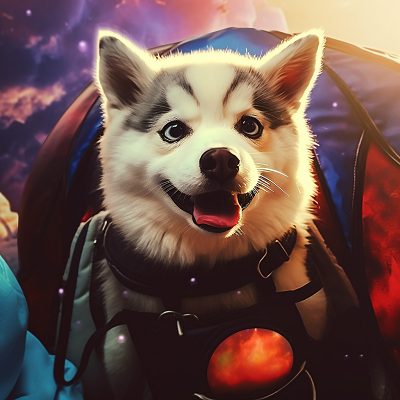 Image For Post | A Husky on an adventure, vibrant tones and dynamic backgrounds. cute canine pfp pfp for discord. - [Funny Animal PFP](https://hero.page/pfp/funny-animal-pfp)