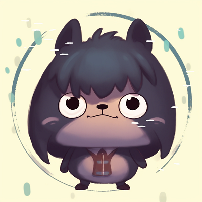 Image For Post Totoro in the Rain - anime pfp for school