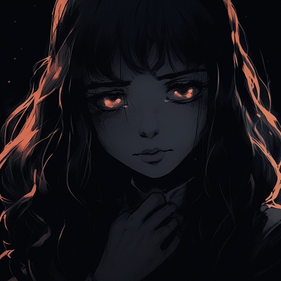 Image For Post | Portrait of an obscure muse, a mix of dark and light shades contributing to an enigmatic ambience. illustrated dark aesthetic pfp pfp for discord. - [Dark Aesthetic PFP Collection](https://hero.page/pfp/dark-aesthetic-pfp-collection)